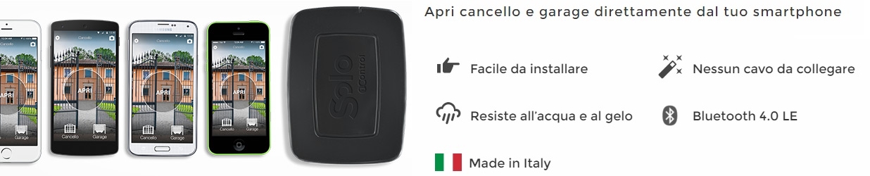 Cancelli e garage smart ora si aprono dal computer di bordo con 1Control